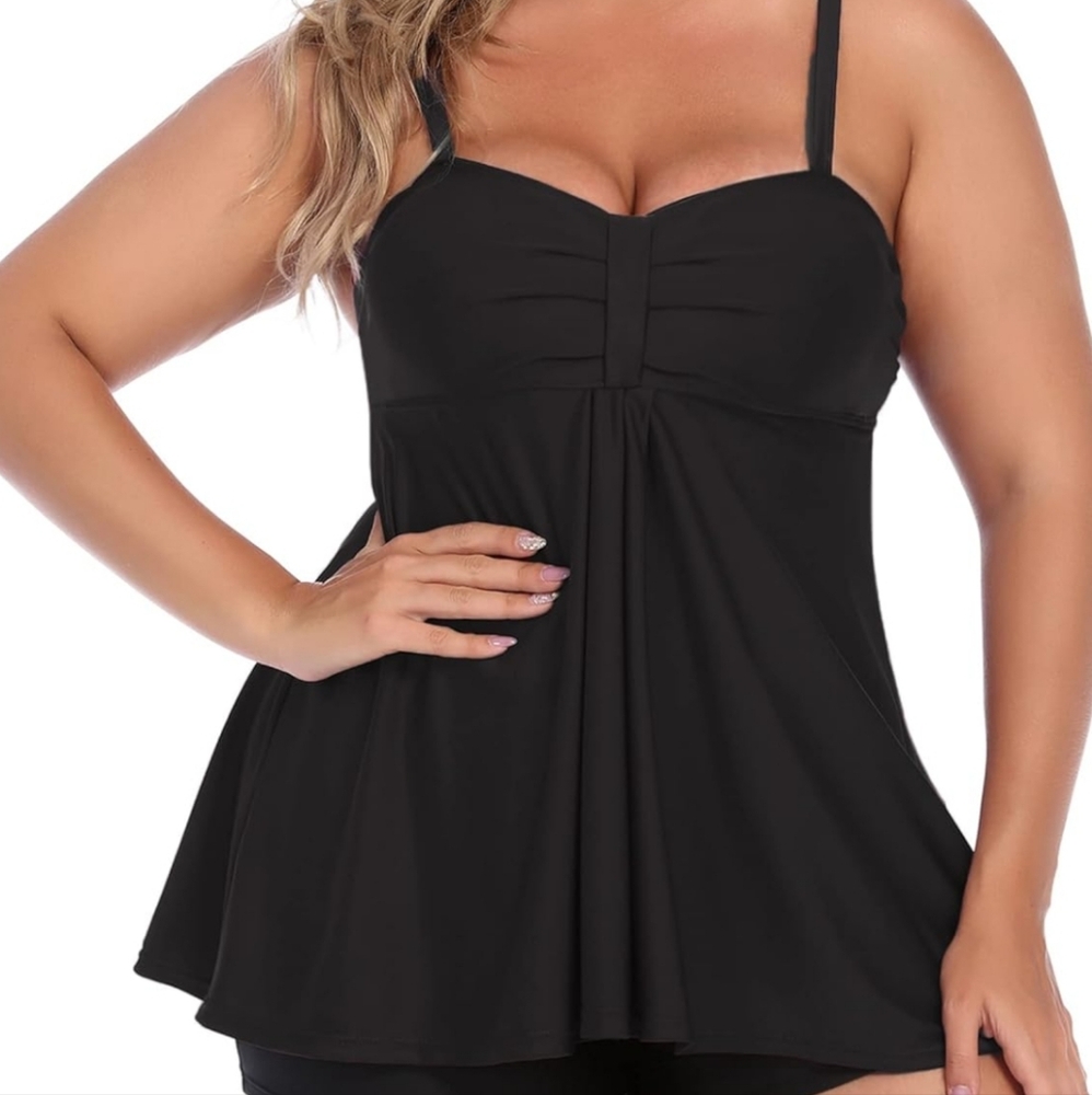 AVIDLOVE Tankini XXL Black